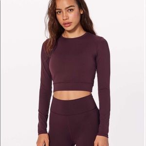 Lululemon Long Sleeve Plank to Pike Everlux-size 4
